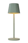 Lampy stojące - Lucide Justine 27889/02/33 lampa stołowa lampka IP54 1x2W LED 2700 zielona - miniaturka - grafika 1