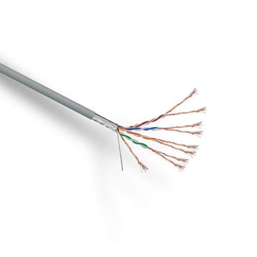 aisens A134 – 0227 RJ45 kabel sieciowy (elastyczny, AWG24, rolka 305 m), szary
