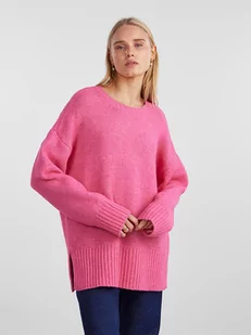 Pieces Sweter w kolorze różowym - Swetry damskie - miniaturka - grafika 1