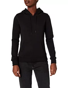 Build Your Brand Damska bluza z kapturem Ladies Heavy Hoody, bluza z kapturem dla kobiet, wykonana z mocnego materiału dresowego, dostępna w wielu kolorach, rozmiary XS - 3XL, czarny (czarny), M - Bluzy damskie - miniaturka - grafika 1