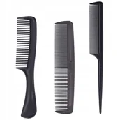 Szczotki do włosów dla dzieci - Grzebień do włosów grzebienie zestaw fryzjerski x3 - miniaturka - grafika 1