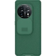 Etui i futerały do telefonów - Nillkin Etui z ochroną aparatu CamShield Pro do OnePlus 11, zielone - miniaturka - grafika 1