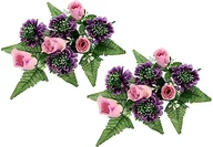 Sztuczne kwiaty - Bukiet sztucznych kwiatów z różami, gerbery do układania, sztuczne kwiaty, radość, aranżacja kwiatów, bukiet jedwabnych kwiatów, dekoracja nagrobna, dekoracja nagrobna, kompozycja cmentarna - miniaturka - grafika 1