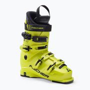 Buty narciarskie - Buty narciarskie dziecięce Fischer RC4 70 JR żółte U19018 - miniaturka - grafika 1