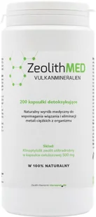 Suplement diety Zeolith MED 200 kapsułek (9120127212016) - Suplementy naturalne - miniaturka - grafika 1