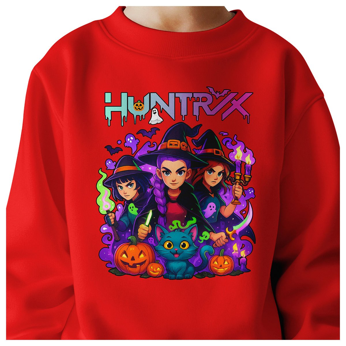 BLUZA DZIECIĘCA HUNTRIX HALLOWEEN 146-152 BAWEŁNIANA JAKOŚĆ