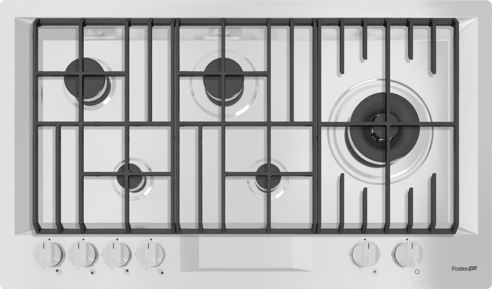 Foster FL 5 GAS HOB FLUSH MOUNT