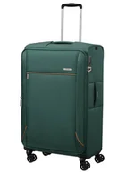 Walizki - Walizka duża poszerzana Samsonite Base Breeze Exp - dark green - miniaturka - grafika 1