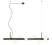 Lampy sufitowe - Redo 01-2377 - Żyrandol na lince GOJI 8xG9/28W/230V czarne - miniaturka - grafika 1