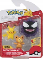 Figurki dla dzieci - POKEMON Battle Figure 3-pak - Pikachu +Teddiursa + Gastly - miniaturka - grafika 1