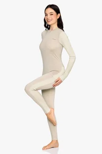 Komplet bielizny termoaktywnej damskiej z wełny merino i bambusa Viking Novena Lady Set 8200 beżowy M - Pozostała odzież narciarska Komplet bielizny termoaktywnej damskiej z wełny merino i bambusa Viking Novena Lady Set 8200 beżowy M - Pozostała odzież narciarska - miniaturka - grafika 1