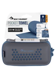 Ręcznik Sea to Summit Pocket Towel M - moonlight blue - Ręczniki - miniaturka - grafika 2