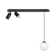 Lampy sufitowe - Albio lampa wisząca 3-punktowa czarna K-4137 - miniaturka - grafika 1