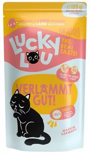 Lucky Lou Lifestage Adult Drób i jagnięcina saszetka 125g - Mokra karma dla kotów - miniaturka - grafika 2
