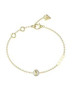 Bransoletki - Guess Bransoletka JUBB04 456JW Złoty - miniaturka - grafika 1
