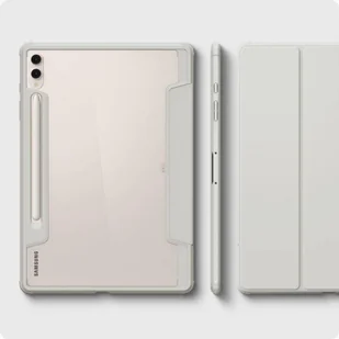 Etui SAMSUNG GALAXY TAB S9+ Spigen Ultra Hybrid Pro szare - Etui do tabletów - miniaturka - grafika 12