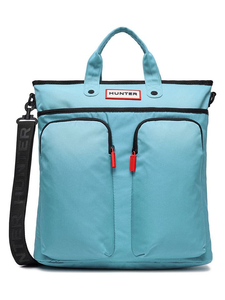 Hunter Plecak w kolorze błękitnym - 41 x 40 x 14 cm