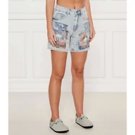 Spodenki damskie - Desigual Jeansowe szorty INIDANA Regular Fit - miniaturka - grafika 1