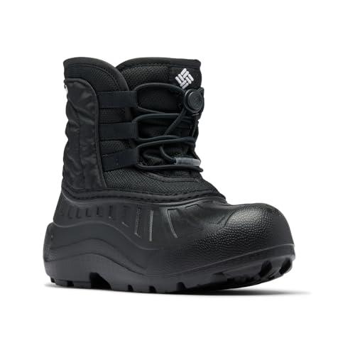 Columbia Unisex dziecięce śniegowce Powderbug Snowlite Lace, Czarny, biały, 5