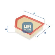 Filtry powietrza - Filtr powietrza UFI Filtry 30.686.00 - miniaturka - grafika 1