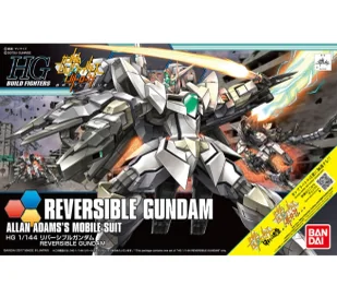 Bandai HGBF 1/144 REVERSIBLE GUNDAM - Gadżety dla graczy - miniaturka - grafika 1
