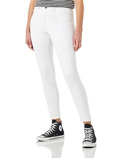 VERO MODA Damskie spodnie jeansowe, Bright White, (XXS) W / 28L - Spodnie damskie - miniaturka - grafika 1