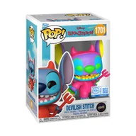 Figurki dla dzieci - Funko, Funko POP! Exclusive, KRESKÓWKI, Figurka Kolekcjonerska, Lilo and Stitch, Stitch as Devil w/Chase - miniaturka - grafika 1