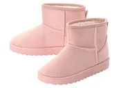 Buty dla dziewczynek - pepperts!® Buty zimowe dziecięce z imitacji zamszu (36, Różowy) - miniaturka - grafika 1