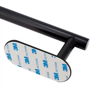 AG945A Uchwyt wieszak na ręcznik 40cm     czarny - Akcesoria hydrauliczne - miniaturka - grafika 2