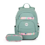 Plecaki szkolne i tornistry - Topgal Zestaw młodzieżowy VIKI 25030 SET STUDENT - miniaturka - grafika 1