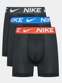 Majtki męskie - Nike Komplet 3 par bokserek 0000KE1225 Czarny - miniaturka - grafika 1