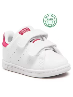 Buty dla dziewczynek - Adidas Buty Stan Smith Cf 1 FX7538 Biały - grafika 1
