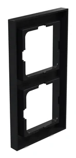 Podwójna ramka Heatit HC2 czarna matowa - Systemy inteligentnych domów - miniaturka - grafika 6