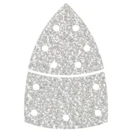 Materiały ścierne - Wolfcraft Papier ścierny samoprzyczepny farba/lakier 95mm granulacja 40, 80, 120 (10szt.) 1189000 - miniaturka - grafika 1