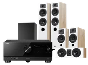 Kino domowe - Yamaha RX-A8A (czarny) + Diva 5 (dąb) +Diva 3 (dąb) + Diva 7 (dąb) + Basso 880 (czarny) - miniaturka - grafika 1
