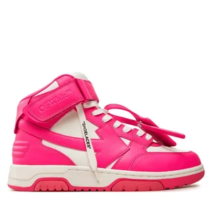 Sneakersy Off-White OWIA275S23LEA0013201 Różowy - Sneakersy damskie - miniaturka - grafika 1