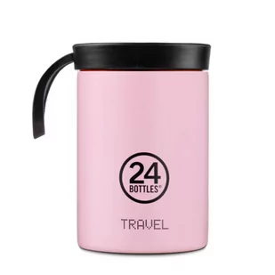 Termos obiadowy 24Bottles Travel Snack Pot 350 ml - candy pink - Termosy - miniaturka - grafika 1