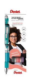 Pentel EnerGel XM BL77 długopis żelowy z mechanizmem naciskowym, (4 sztuki – posortowane kolorystycznie) - Długopisy - miniaturka - grafika 1