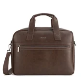 Torby na laptopy - Torba Gino Rossi GIN-B-002-CCC-06 Brązowy - miniaturka - grafika 1