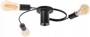 Sollux Lighting Żyrandol SUPEŁ 5 czarny - Lampy sufitowe - miniaturka - grafika 3