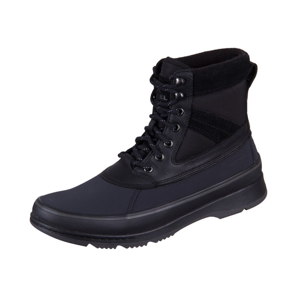 Buty Sorel Ankeny Ii Boot Black Jet Suede Leather Textil 2048851010
