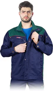 BLUZA OCHRONNA REIS BF; GRANATOWO-ZIELONY (XXXL) - Odzież robocza - miniaturka - grafika 1