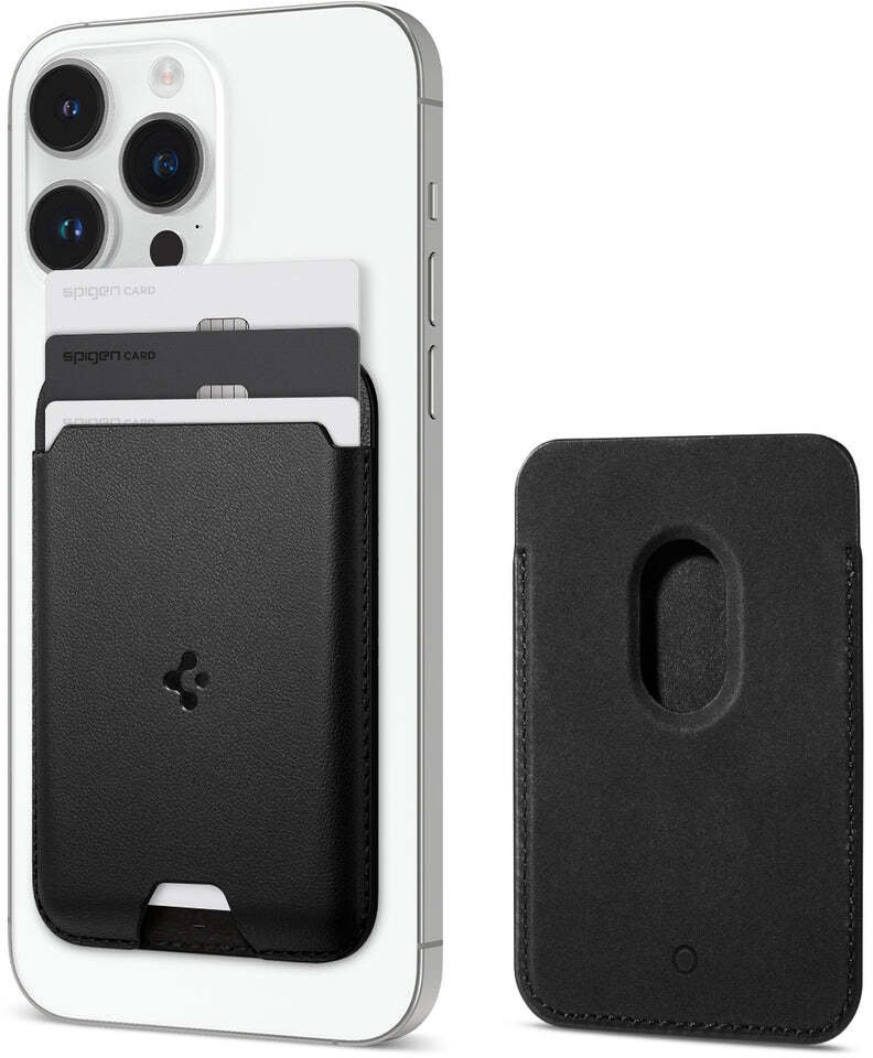 Spigen Valentinus Wallet Magsafe 3 card, black