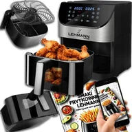 Frytownice gastronomiczne - Frytkownica Beztłuszczowa Frytownica AIr Fryer 6l 1500W Nieprzywierająca XL - miniaturka - grafika 1