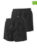 Majtki męskie - adidas Bokserki (2 pary) w kolorze czarnym - miniaturka - grafika 1