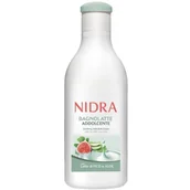 Kosmetyki do kąpieli - Nidra mleczko do kąpieli prysznic Figa Aloes delikatnie nawilżające 750 ml - miniaturka - grafika 1