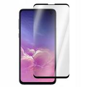 Szkła hartowane na telefon - 9H SZKŁO hartowane do Samsung Galaxy S10e FULL 3D czarne - miniaturka - grafika 1