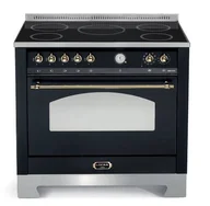 Kuchenki elektryczne - Kuchnia indukcyjna LOFRA DOLCEVITA 90 NERO MATT RNMG96MFT/5l - miniaturka - grafika 1
