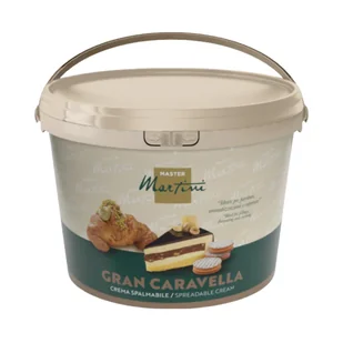 Martini Krem pistacjowy Caravella Crunch 5kg - Słodkie kremy i masła - miniaturka - grafika 1