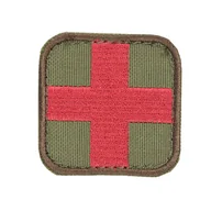 Odzież taktyczna i umundurowanie - Condor - Naszywka - Medic Patch - Zielony OD - 231-01 - miniaturka - grafika 1